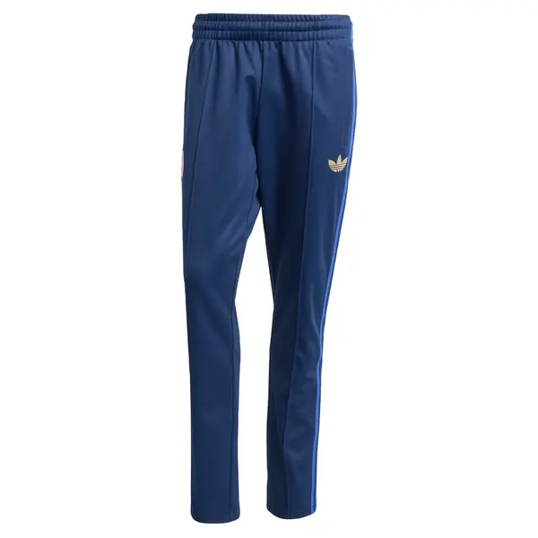 ADIDAS ORIGINALS ADIDAS ORIGINALS Hlače 'Olympique Lyon Anniversary'  encijan / temno modra / pastelno rumena