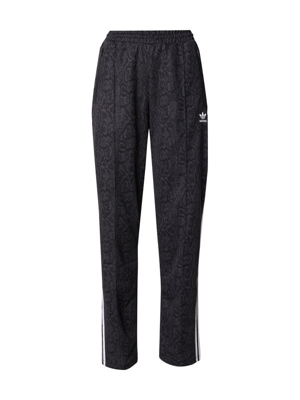 ADIDAS ORIGINALS ADIDAS ORIGINALS Hlače  siva / črna / bela