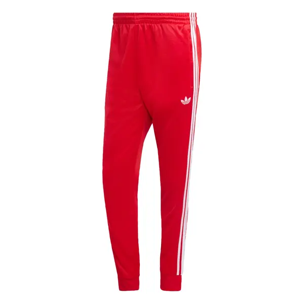 ADIDAS ORIGINALS ADIDAS ORIGINALS Hlače 'Sst'  oranžno rdeča / bela