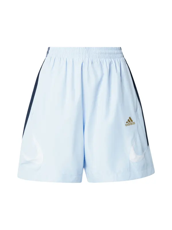 ADIDAS ORIGINALS ADIDAS ORIGINALS Hlače 'TEAMGEIST'  nočno modra / pastelno modra / bela
