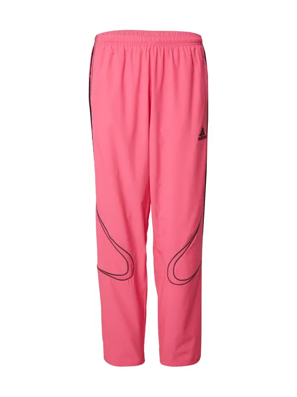 ADIDAS ORIGINALS ADIDAS ORIGINALS Hlače 'TEAMGEIST'  roza / črna