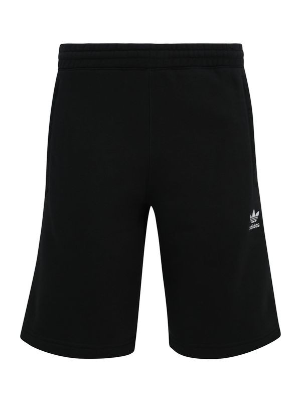 Adidas ADIDAS ORIGINALS Hlače 'Trefoil Essentials'  črna / bela