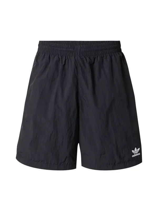 ADIDAS ORIGINALS ADIDAS ORIGINALS Hlače 'Trefoil Essentials'  črna / bela