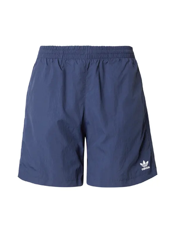 ADIDAS ORIGINALS ADIDAS ORIGINALS Hlače 'Trefoil Essentials'  mornarska / bela