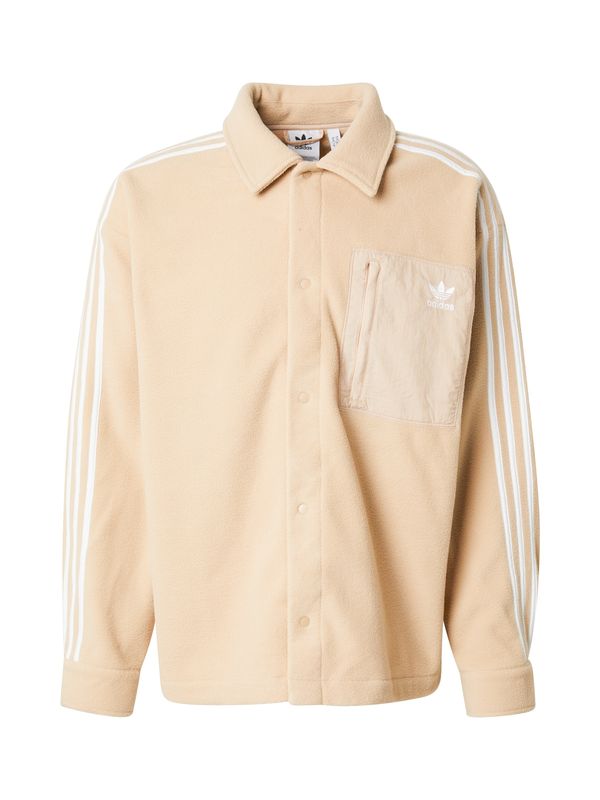 ADIDAS ORIGINALS ADIDAS ORIGINALS Jopa iz flisa  bež / off-bela