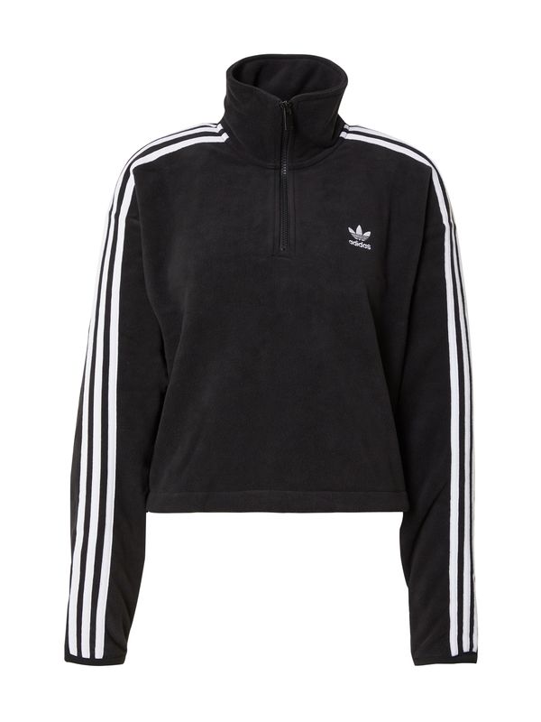 ADIDAS ORIGINALS ADIDAS ORIGINALS Jopa iz flisa  črna / bela