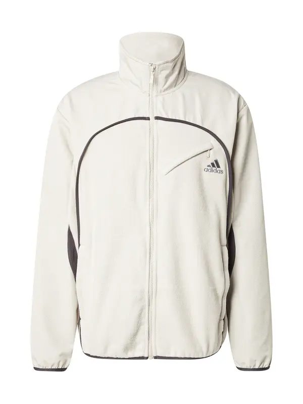 ADIDAS ORIGINALS ADIDAS ORIGINALS Jopa iz flisa  slonovina / temno siva