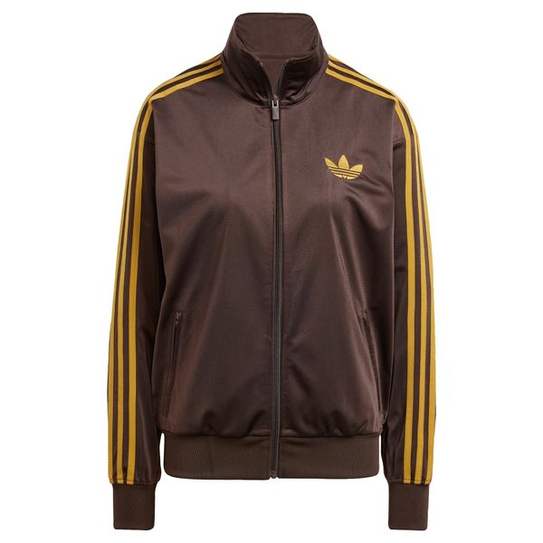 ADIDAS ORIGINALS ADIDAS ORIGINALS Jopa na zadrgo 'Adicolor Classic Firebird'  temno rjava / rumena