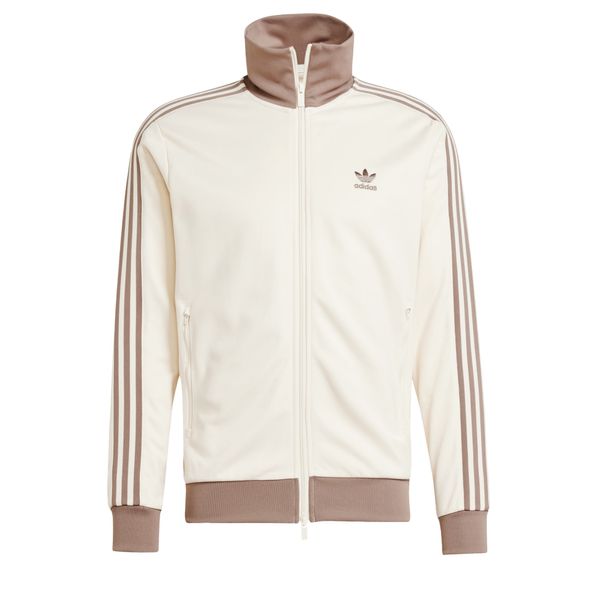 ADIDAS ORIGINALS ADIDAS ORIGINALS Jopa na zadrgo 'Adicolor Classics Beckenbauer'  kapučino / bela