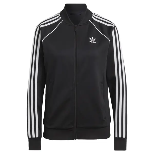 ADIDAS ORIGINALS ADIDAS ORIGINALS Jopa na zadrgo 'Adicolor Classics'  črna / bela