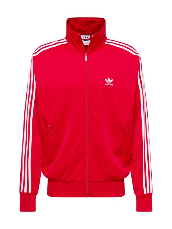 ADIDAS ORIGINALS ADIDAS ORIGINALS Jopa na zadrgo 'Adicolor Classics Firebird'  rdeča / bela