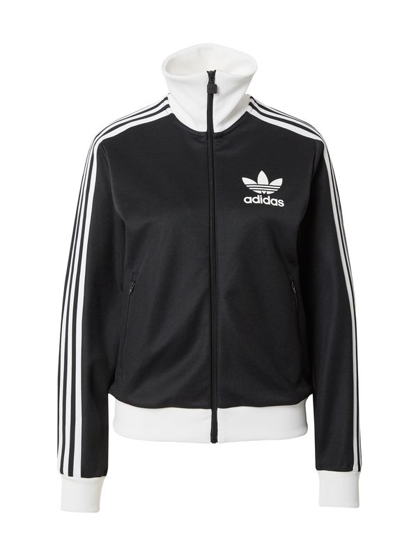 ADIDAS ORIGINALS ADIDAS ORIGINALS Jopa na zadrgo 'Beckenbauer'  črna / bela