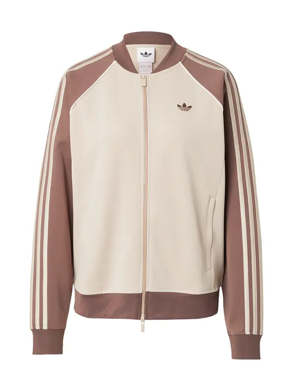 ADIDAS ORIGINALS ADIDAS ORIGINALS Jopa na zadrgo  bež / brokat
