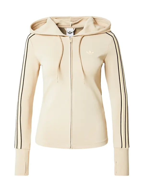 ADIDAS ORIGINALS ADIDAS ORIGINALS Jopa na zadrgo  chamois / ecru / črna