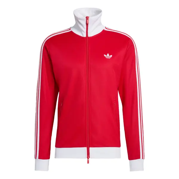 ADIDAS ORIGINALS ADIDAS ORIGINALS Jopa na zadrgo 'Classic'  rdeča / bela