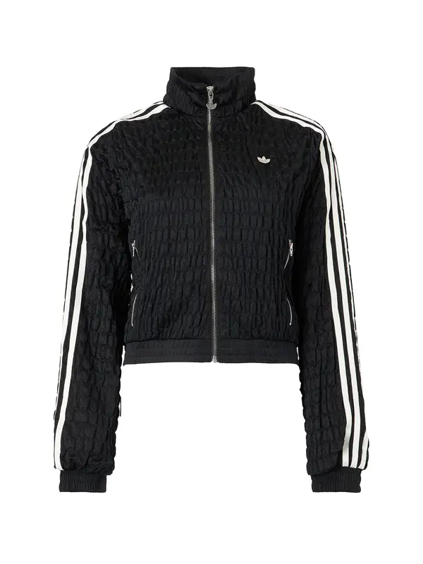 ADIDAS ORIGINALS ADIDAS ORIGINALS Jopa na zadrgo  črna / bela