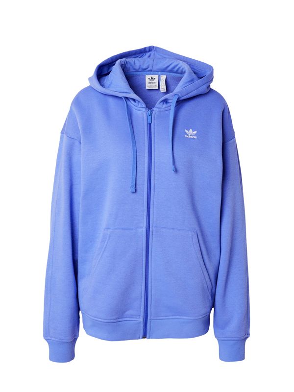 ADIDAS ORIGINALS ADIDAS ORIGINALS Jopa na zadrgo 'Essential'  moder denim / bela