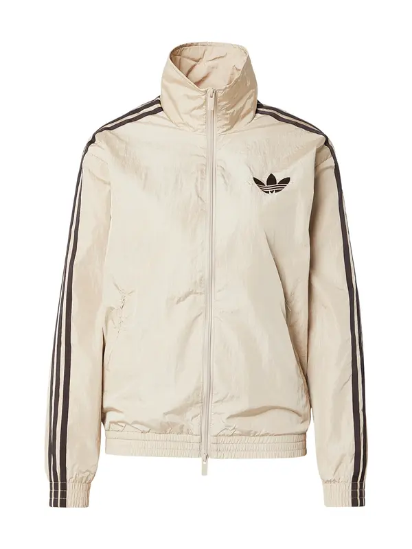 ADIDAS ORIGINALS ADIDAS ORIGINALS Jopa na zadrgo 'FB'  bež / črna