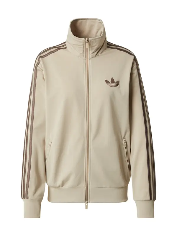 ADIDAS ORIGINALS ADIDAS ORIGINALS Jopa na zadrgo 'FB'  rjava / kaki
