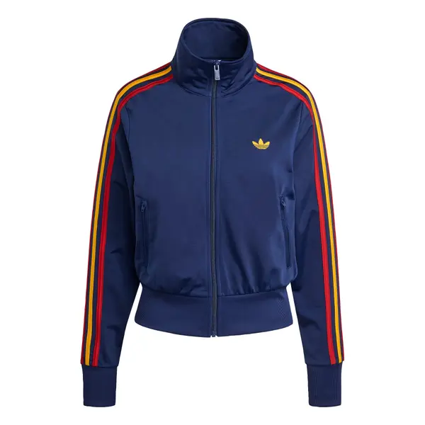 ADIDAS ORIGINALS ADIDAS ORIGINALS Jopa na zadrgo 'Firebird Classic'  temno modra / zlato-rumena / rdeča