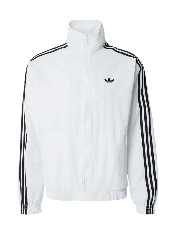 ADIDAS ORIGINALS ADIDAS ORIGINALS Jopa na zadrgo 'FIREBIRD'  črna / bela