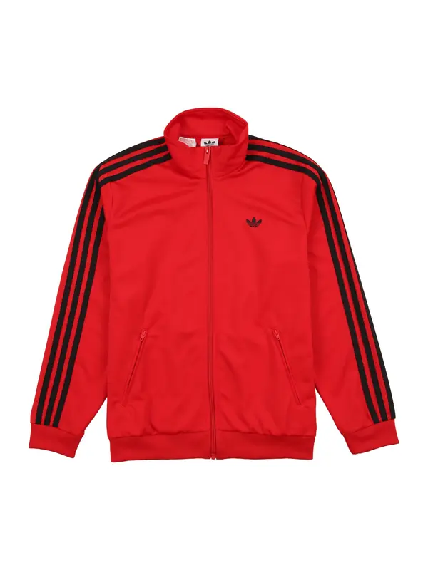 ADIDAS ORIGINALS ADIDAS ORIGINALS Jopa na zadrgo 'FIREBIRD'  rdeča / črna