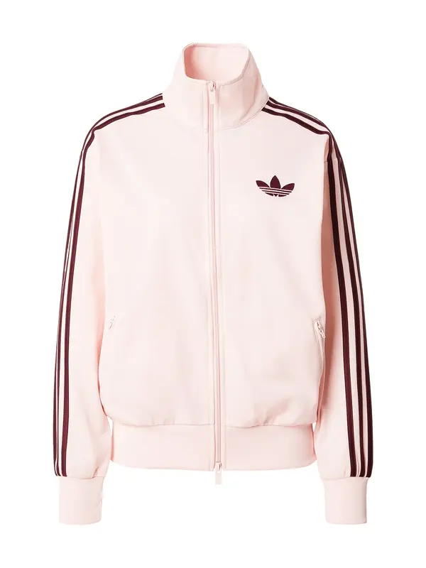 ADIDAS ORIGINALS ADIDAS ORIGINALS Jopa na zadrgo 'Firebird'  roza / vinsko rdeča