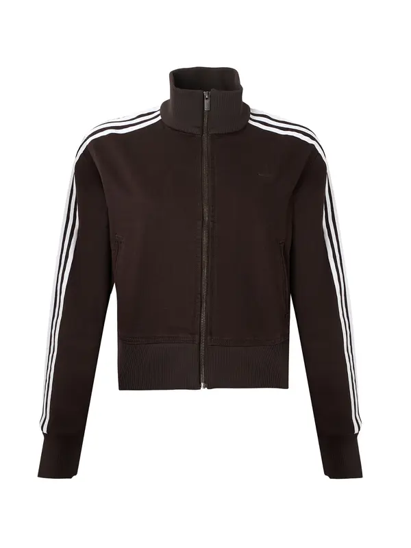ADIDAS ORIGINALS ADIDAS ORIGINALS Jopa na zadrgo 'FIREBIRD'  temno rjava / bela