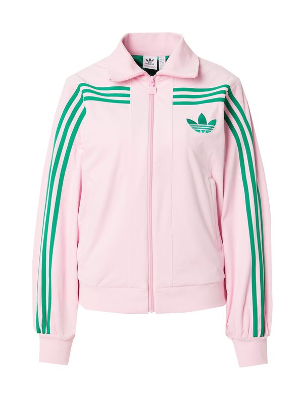 ADIDAS ORIGINALS ADIDAS ORIGINALS Jopa na zadrgo  jelka / svetlo roza