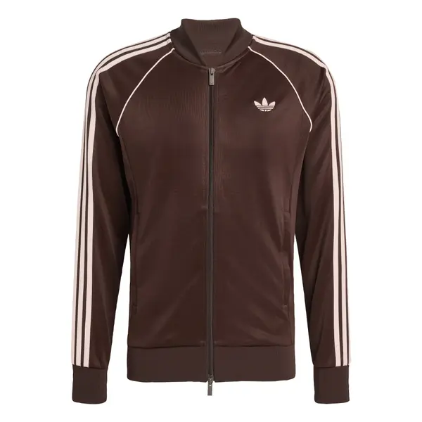 ADIDAS ORIGINALS ADIDAS ORIGINALS Jopa na zadrgo 'SST'  čokolada / rosé