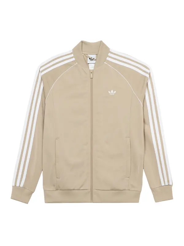ADIDAS ORIGINALS ADIDAS ORIGINALS Jopa na zadrgo 'SST Track'  bež / bela