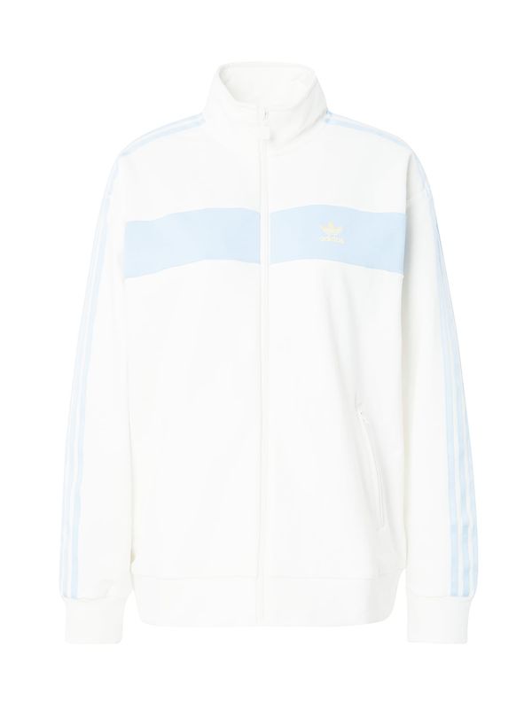 ADIDAS ORIGINALS ADIDAS ORIGINALS Jopa na zadrgo  svetlo modra / bela