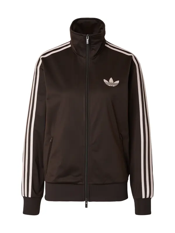 ADIDAS ORIGINALS ADIDAS ORIGINALS Jopa na zadrgo  temno rjava / roza
