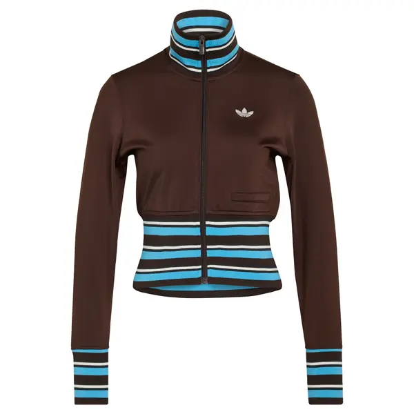 ADIDAS ORIGINALS ADIDAS ORIGINALS Jopa na zadrgo 'Vintage'  azur / temno rjava / bela