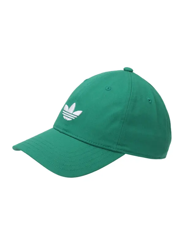 ADIDAS ORIGINALS ADIDAS ORIGINALS Kapa 'Adicolor Classic Trefoil'  zelena / bela