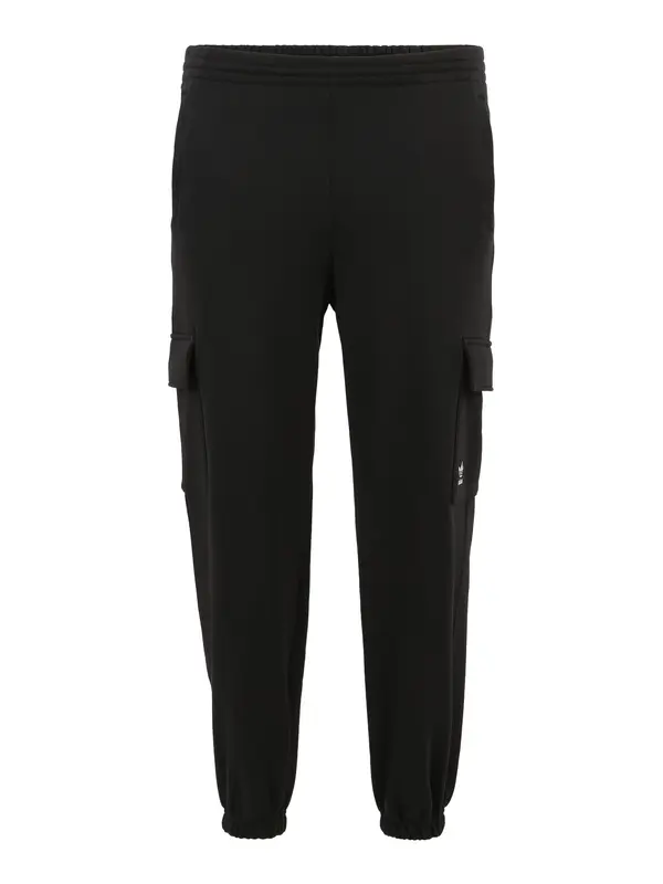 ADIDAS ORIGINALS ADIDAS ORIGINALS Kargo hlače 'Ess'  črna / bela