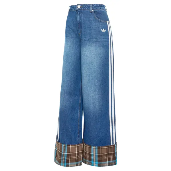 ADIDAS ORIGINALS ADIDAS ORIGINALS Kavbojke  azur / moder denim / rjava / temno rjava