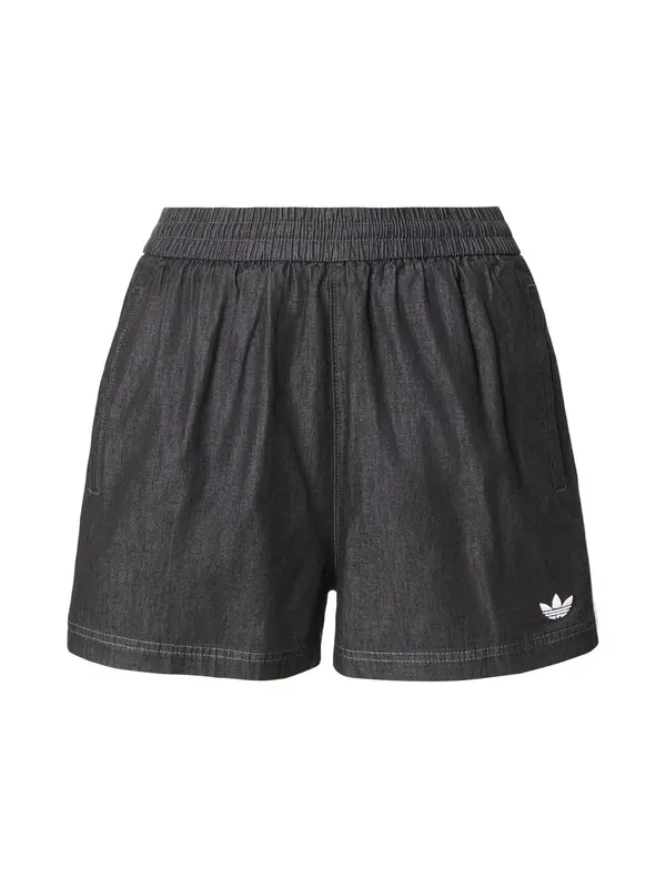 ADIDAS ORIGINALS ADIDAS ORIGINALS Kavbojke 'Summer Glow'  črn denim / bela