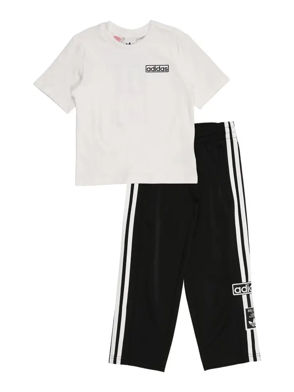 ADIDAS ORIGINALS ADIDAS ORIGINALS Komplet 'Adibreak'  črna / bela