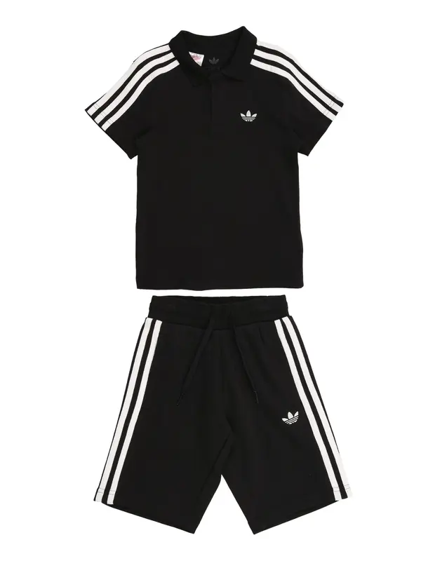 ADIDAS ORIGINALS ADIDAS ORIGINALS Komplet  črna / bela