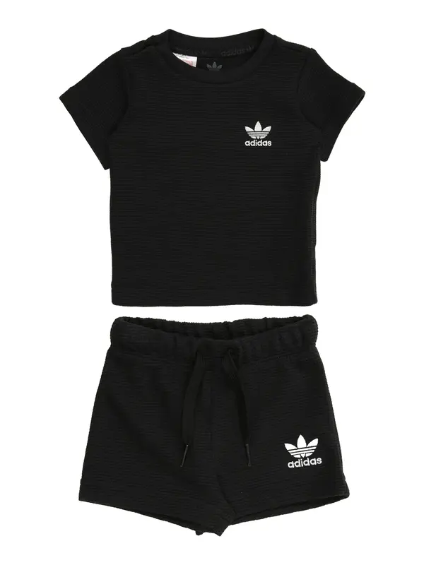 ADIDAS ORIGINALS ADIDAS ORIGINALS Komplet  črna / bela