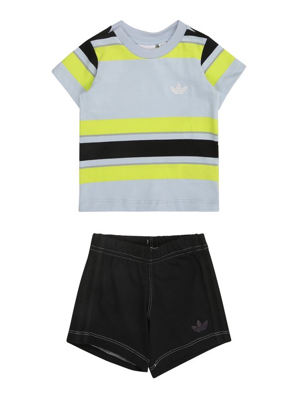 ADIDAS ORIGINALS ADIDAS ORIGINALS Komplet  golobje modra / rumena / črna