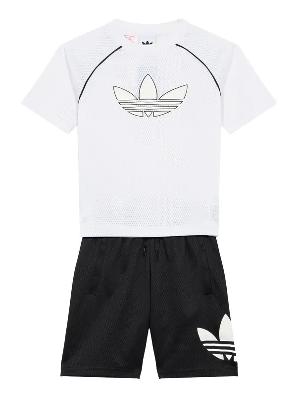 ADIDAS ORIGINALS ADIDAS ORIGINALS Komplet  kremna / črna / bela