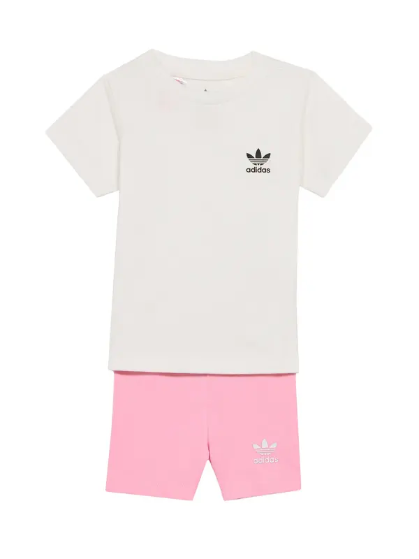 ADIDAS ORIGINALS ADIDAS ORIGINALS Komplet  staro roza / črna / bela