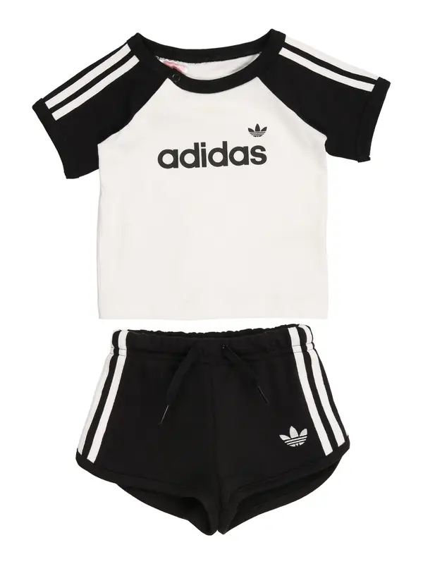 ADIDAS ORIGINALS ADIDAS ORIGINALS Komplet 'STS'  črna / bela