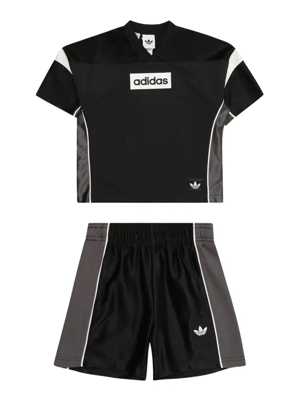 ADIDAS ORIGINALS ADIDAS ORIGINALS Komplet  temno siva / črna / bela