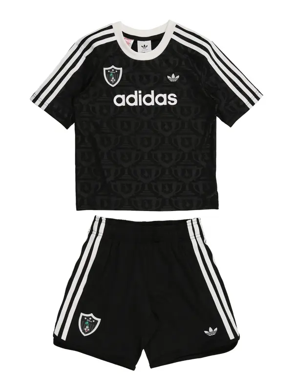 ADIDAS ORIGINALS ADIDAS ORIGINALS Komplet  temno siva / črna / bela