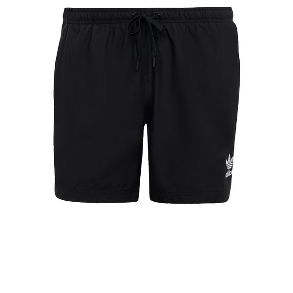 ADIDAS ORIGINALS ADIDAS ORIGINALS Kratke kopalne hlače 'Adicolor'  črna / bela