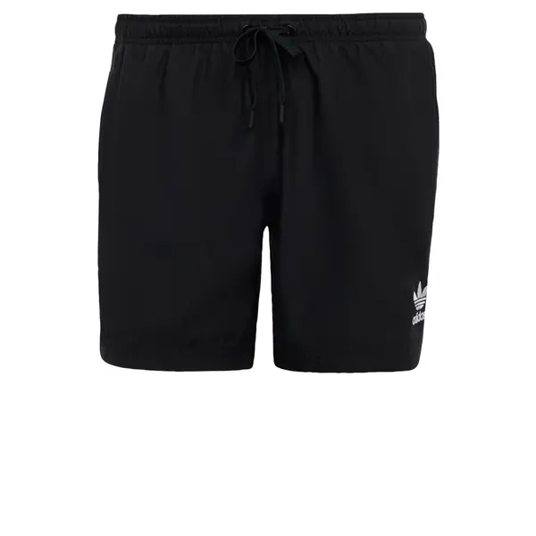 ADIDAS ORIGINALS ADIDAS ORIGINALS Kratke kopalne hlače 'Adicolor'  črna / bela