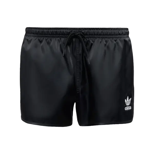 ADIDAS ORIGINALS ADIDAS ORIGINALS Kratke kopalne hlače 'Adicolor'  črna / bela